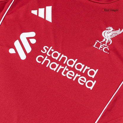KERKEZ #6 Liverpool Otthon Soccer Mez 25/26 Piros