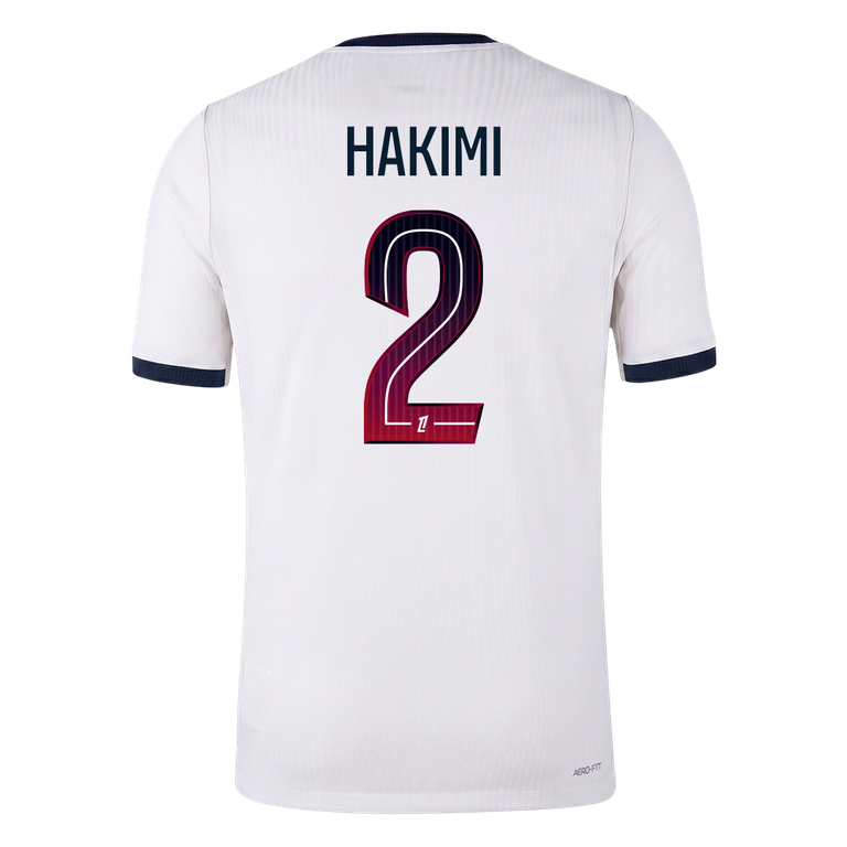 HAKIMI #2 PSG Játékos Verzió Idegenbeli Mez 2026/27 Fehér