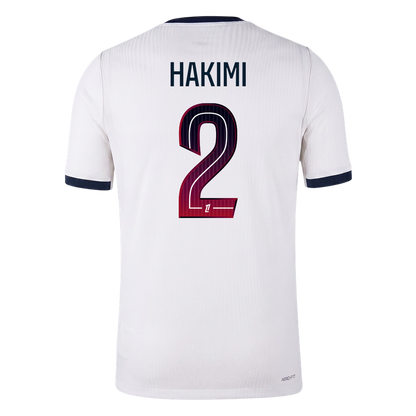 HAKIMI #2 PSG Játékos Verzió Idegenbeli Mez 2026/27 Fehér