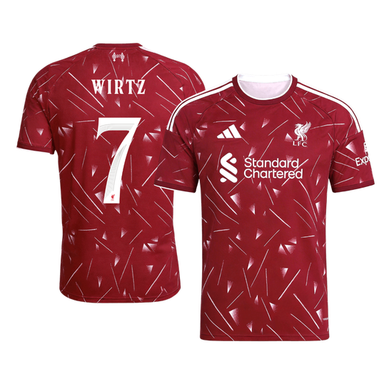 WIRTZ #7 Liverpool Játékos Verzió Hazai Mez 2026/27 Piros - UCL