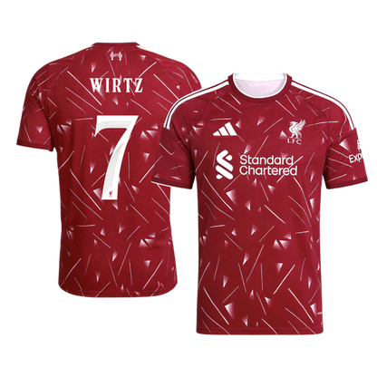 WIRTZ #7 Liverpool Játékos Verzió Hazai Mez 2026/27 Piros - UCL