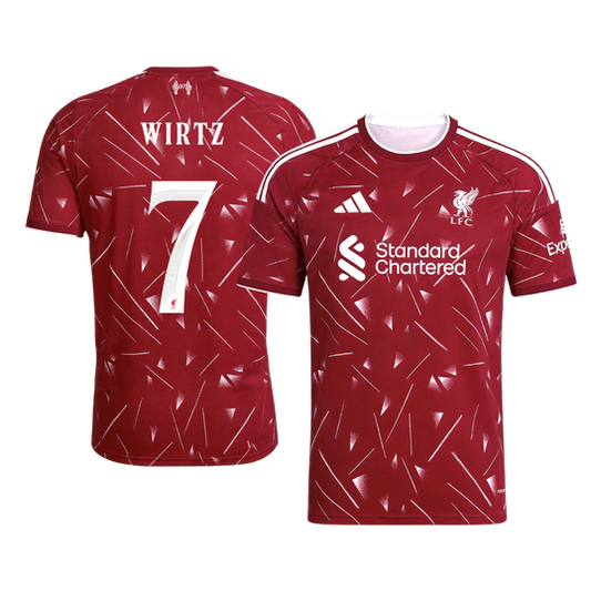 WIRTZ #7 Liverpool Játékos Verzió Hazai Mez 2026/27 Piros - UCL