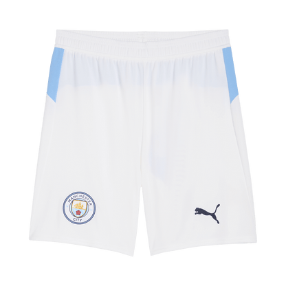 Manchester City Otthon Soccer Rövidnadrág 25/26 Fehér 2025/26