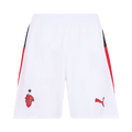 AC Milan Idegenbeli Soccer Rövidnadrág 25/26 Fehér