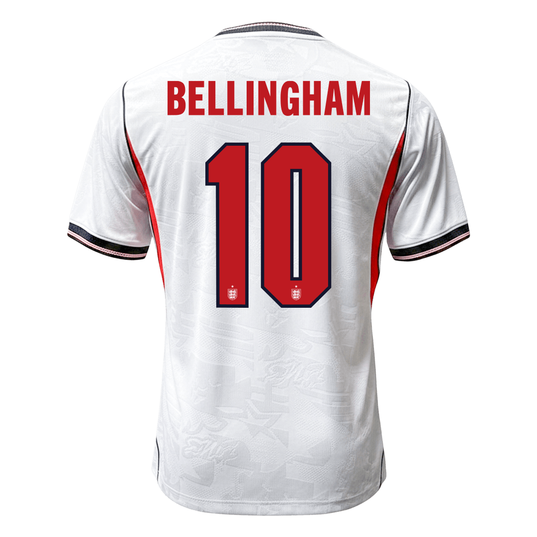 BELLINGHAM #10 Anglia Játékos Verzió Hazai Világbajnoki Mez 2026 Fehér