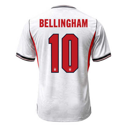 BELLINGHAM #10 Anglia Játékos Verzió Hazai Világbajnoki Mez 2026 Fehér