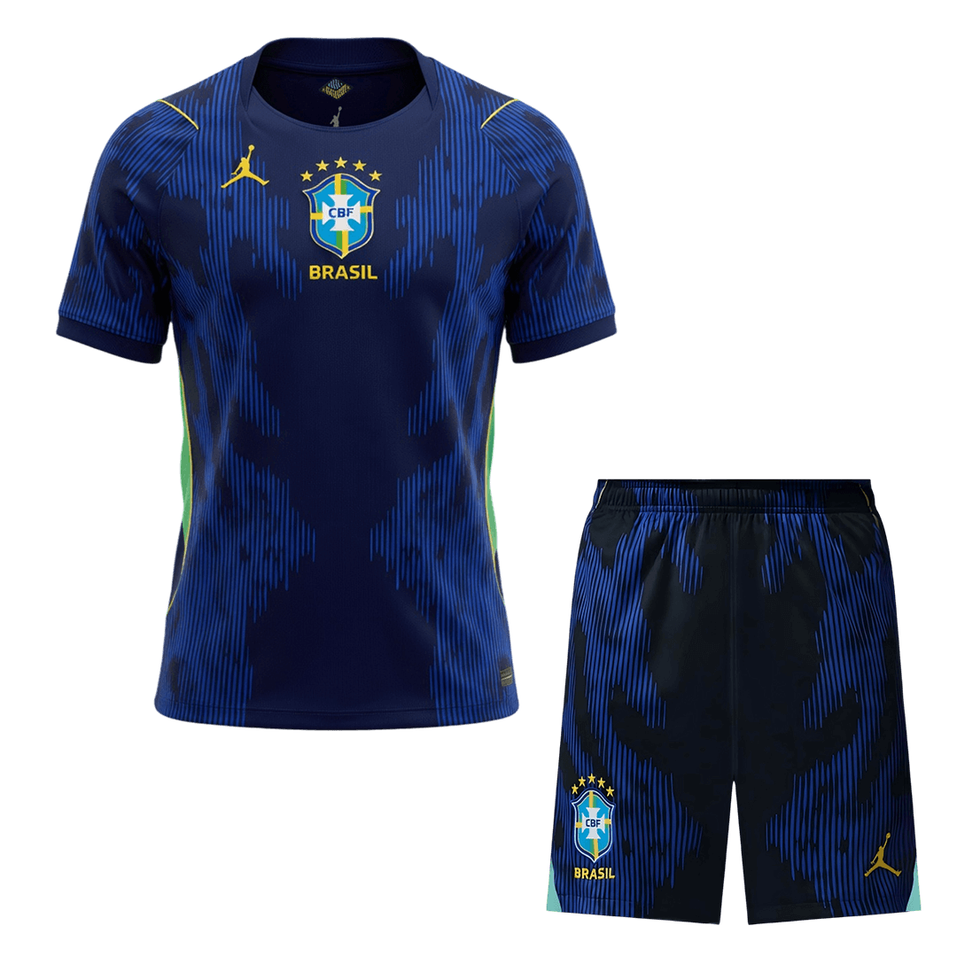 Brazília Idegenbeli Világbajnoki Mez Szett (Mez+Nadrág) 2026