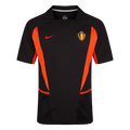 Belgium Idegenbeli Retro Futball Mez 2002 Fekete