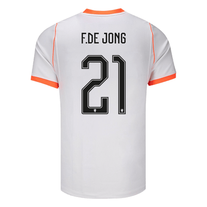 F.DE JONG #21 Hollandia Idegenbeli Mez 2026 Fehér