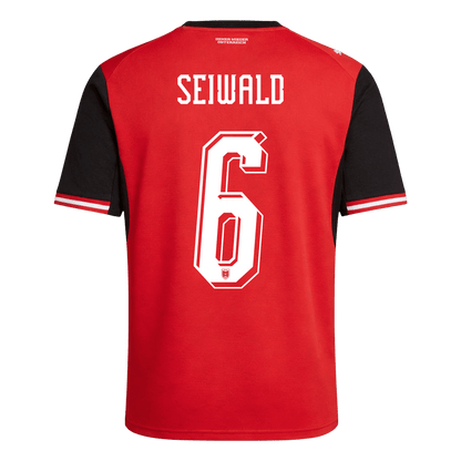 SEIWALD #6 Ausztria Hazai Mez Világbajnoki 2026 Piros