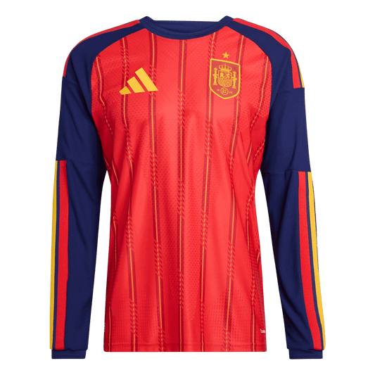 Spain Hazai Hosszú Ujjú Játékos Mez 2026 Piros