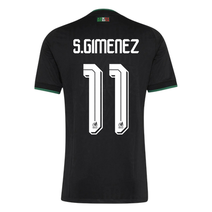 S.GIMENEZ #11 Mexikó Játékos Verzió Harmadik Mez Világbajnoki 2026 Fekete