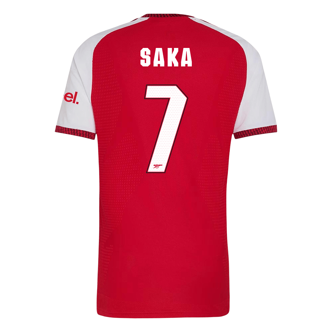 SAKA #7 Arsenal Játékos Verzió Hazai Mez 2026/27 Piros - UCL