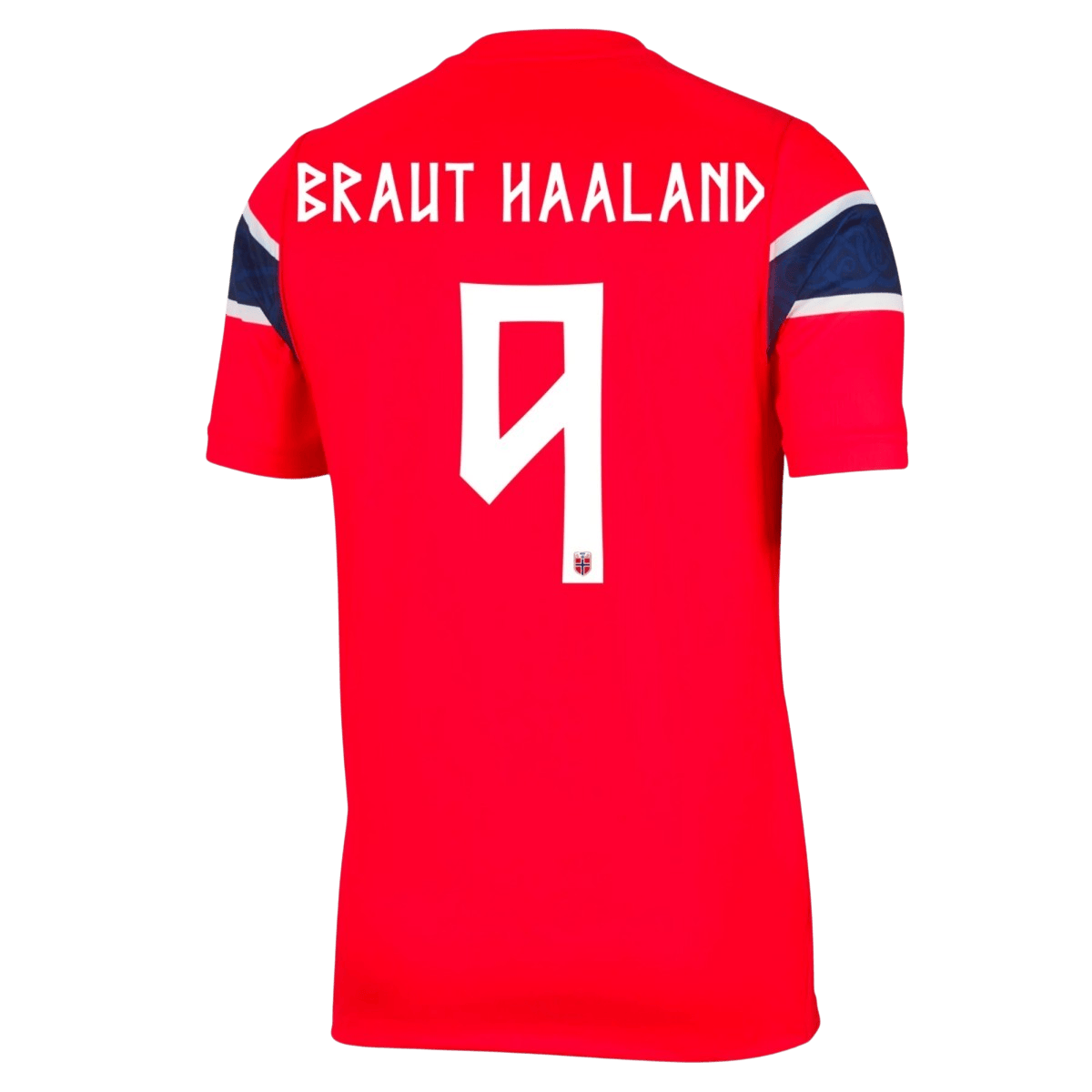 BRAUT HAALAND #9 Norvégia Játékos Verzió Hazai Világbajnoki Mez 2026 Piros