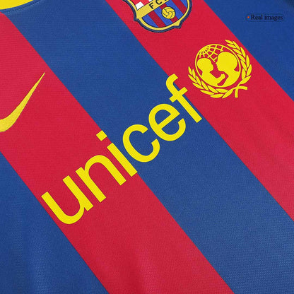 Barcelona Hazai Retro Futball 2010/11 Piros&Kék