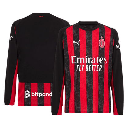 AC Milan Otthon Hosszú Ujjú Mez 2025/26