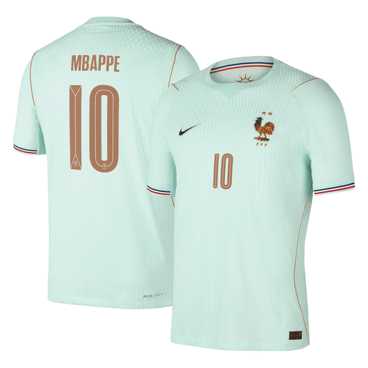 MBAPPE #10 Franciaország Játékos Verzió Idegenbeli Mez Világbajnoki 2026 Zöld