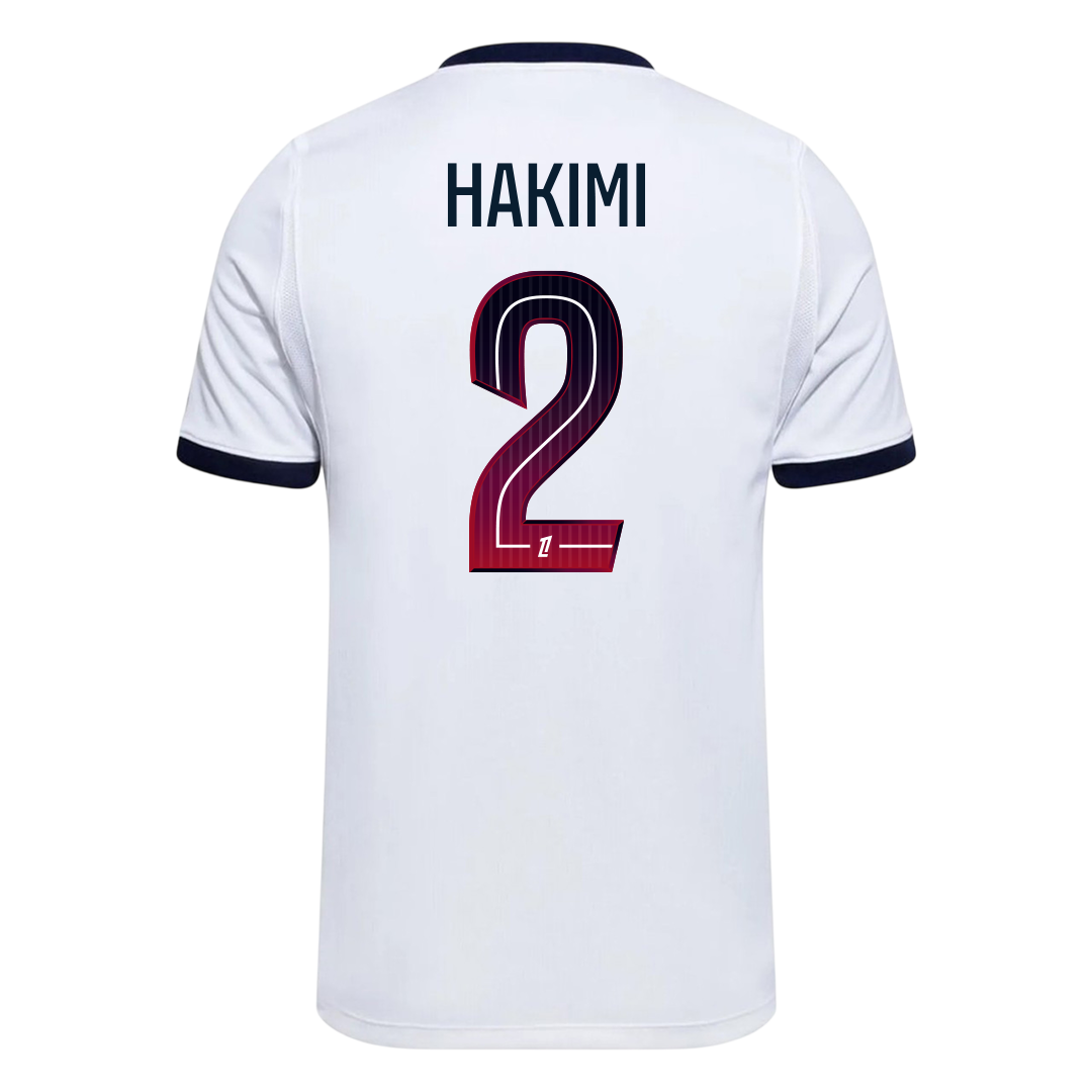 HAKIMI #2 PSG Idegenbeli Mez 2026/27 Fehér